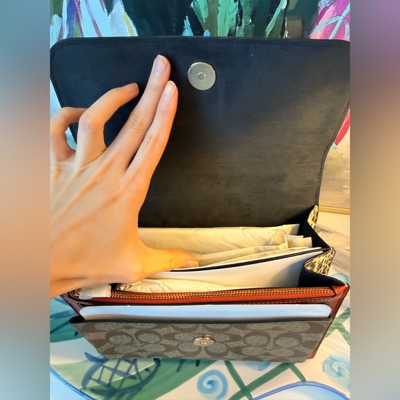 NWT 💯 Authentic COACH Klare Leather Crossbody bag Style #90400 - Picture 12 of 15